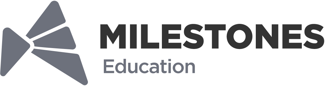 milestones-education-logo-gray